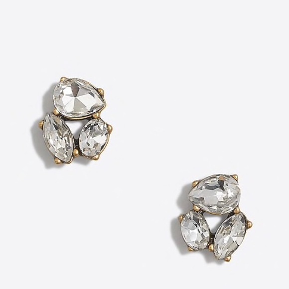 J. Crew Jewelry - J Crew Crystal Earrings - Perfect for Wedding!